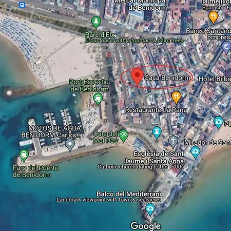 Apartment Cozy In The Center Of Old Town Benidorm